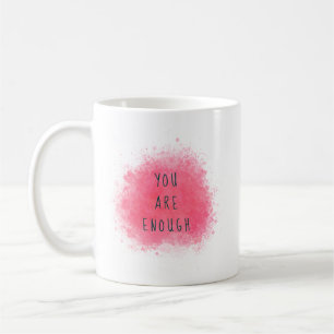 Mug Simple Inspiration Vous Êtes Assez Citation D'Affi