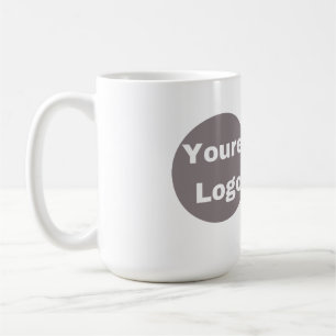 Mug Simple Logo et Texte Affaires personnalisé