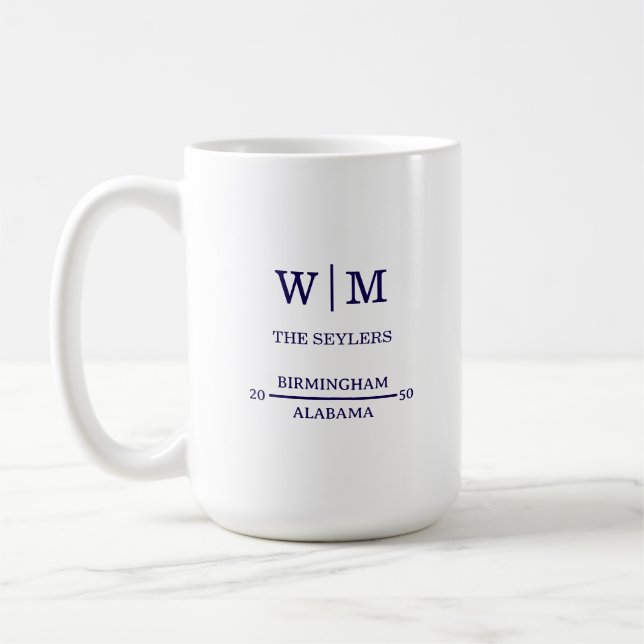 Mug Simple Mariage Glaçé Professionnel (Gauche)