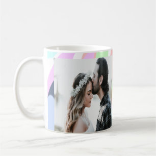 Mug simple minimal ajoutez votre nom photo peinture pa