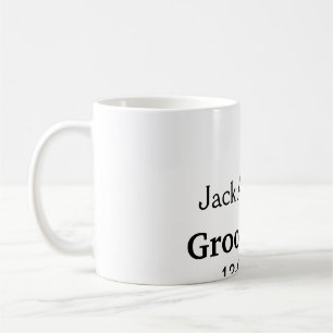 Mug SIMPLE MINIMAL ajoutez votre nom témoin personnali