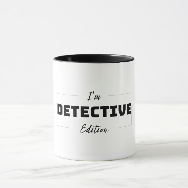 Mug Simple Minimalist Detective Edition (Centre)