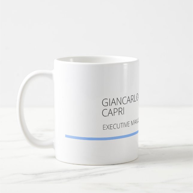 Mug Simple minimaliste moderne (Gauche)