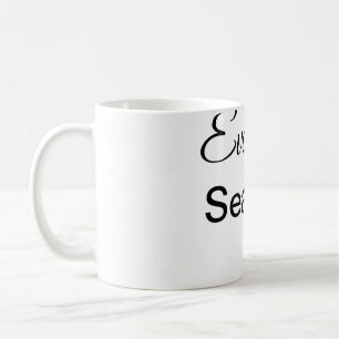 Mug Simple minimum ajouter votre nom texte place ville