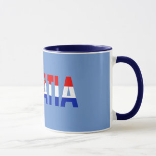 Mug Simple moderne Bulgarie National Drapeau Vêtements
