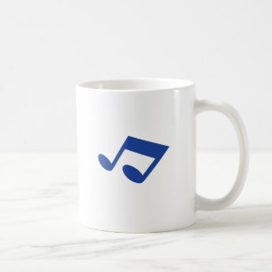 Mug Simple note bleue