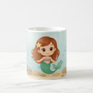 Mug Simple petite sirène mignonne