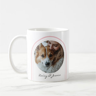 Mug Simple Photo de Saint-Valentin pour amoureux de ch