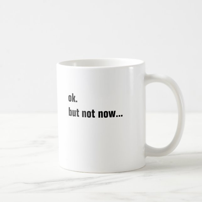 Mug simple phrase amusante (Droite)