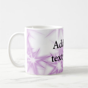 Mug Simple rose violet paillettes scintillement ajoute