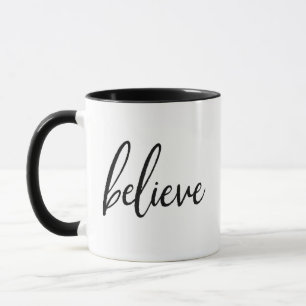 Mug Simple Style Ferme Croire Café de Noël