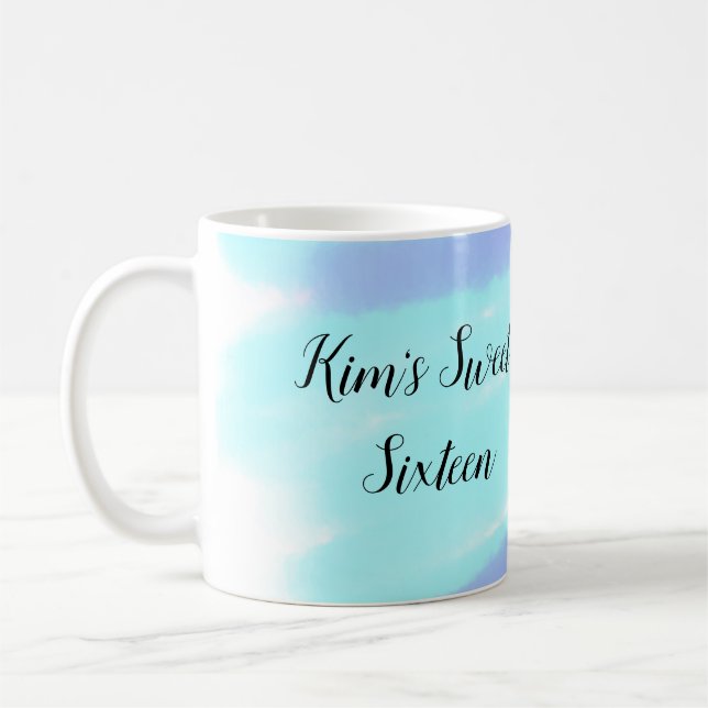MUG SIMPLE SWEET MINIMAL SIXTEEN ELEGENT CUSTOM (Gauche)