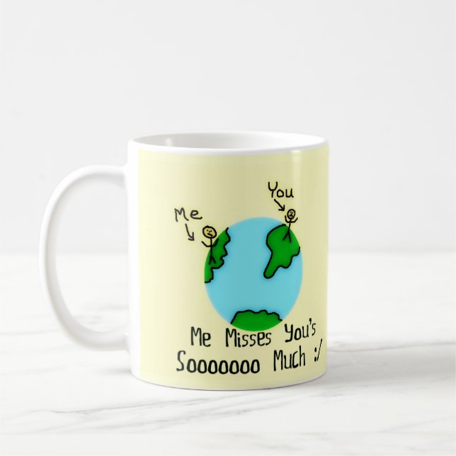 Mug Simple, tu me manques (Gauche)