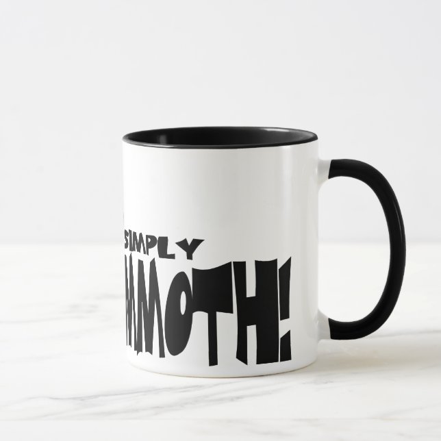 Mug Simplement Mammoth (Droite)