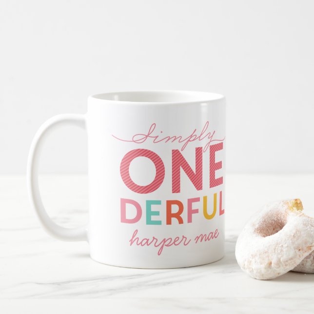 MUG SIMPLEMENT ONÉRÉ MERVEILLEUX (Avec donut)