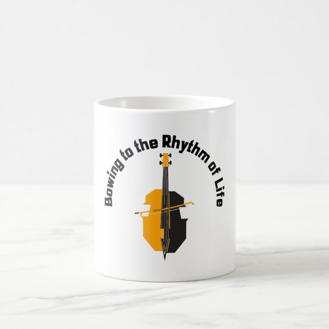 Mug S'incliner au rythme de la vie Violoncelle (Centre)