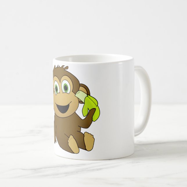 Mug Singe (Devant droit)