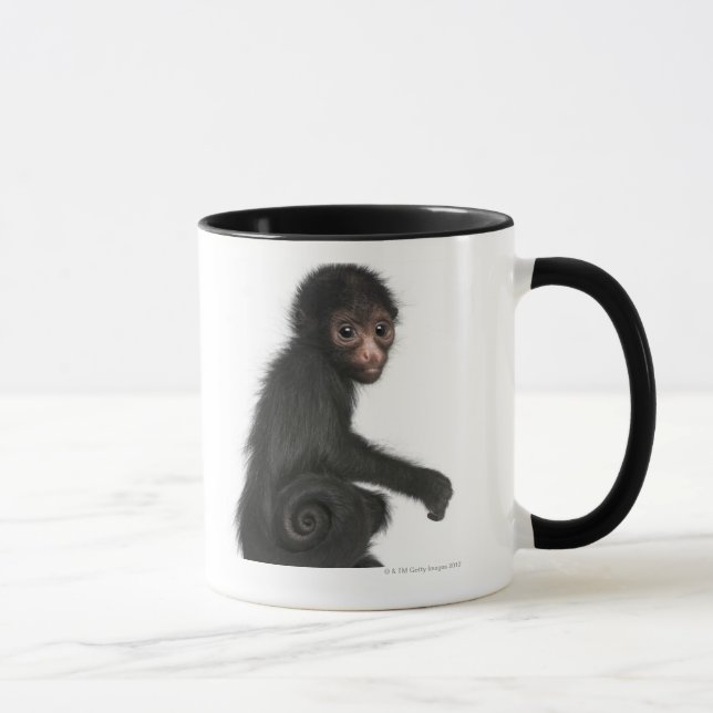 Mug Singe d'araignée rougeaud - paniscus d'Ateles (3 (Droite)