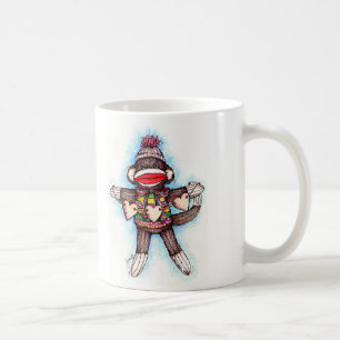 Mug Singe de chaussette - affaires de singe