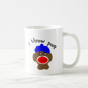 Mug Singe de chaussette "JE JETTE la DUNETTE "