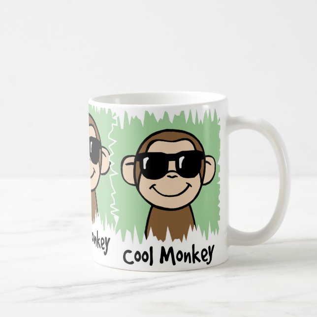 Mug Singe de cool de clipart (images graphiques) de (Droite)