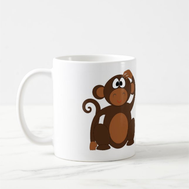 Mug Singe drôle (Gauche)