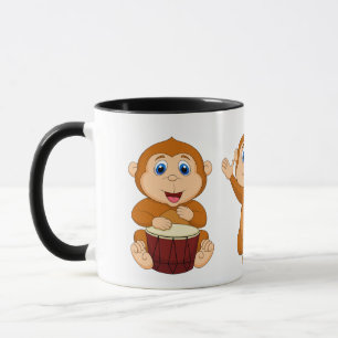 Mug Singe heureux