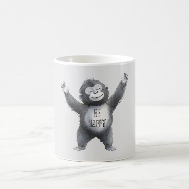 Mug Singe heureux (Centre)
