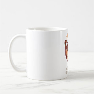 Mug Singe joueur faisant un poirier Animal mignon