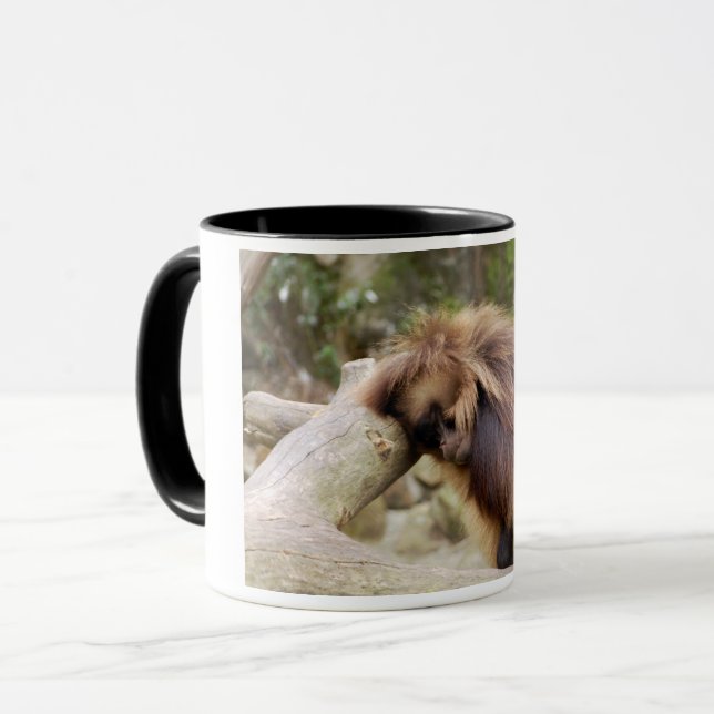 Mug Singe oisif (Devant gauche)