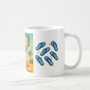 Mug Singe Portant des nageoires