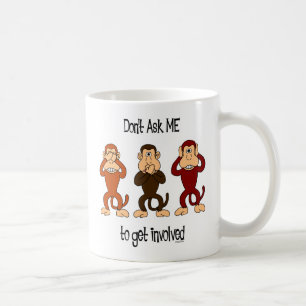 Mug Singes apathiques
