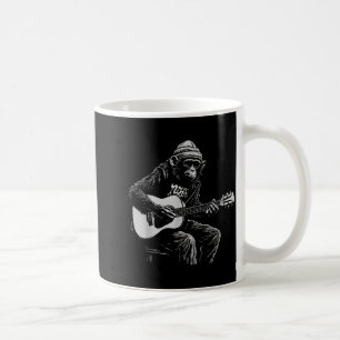 Mug Singes drôles de musique de guitare acoustique Ama