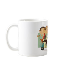 Singes futés de scooter de séjour