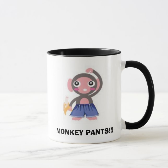 Mug singes, PANTALON de SINGE ! ! ! (Droite)