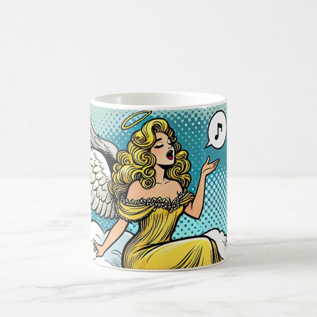 Mug Singing Musical Angel (Centre)