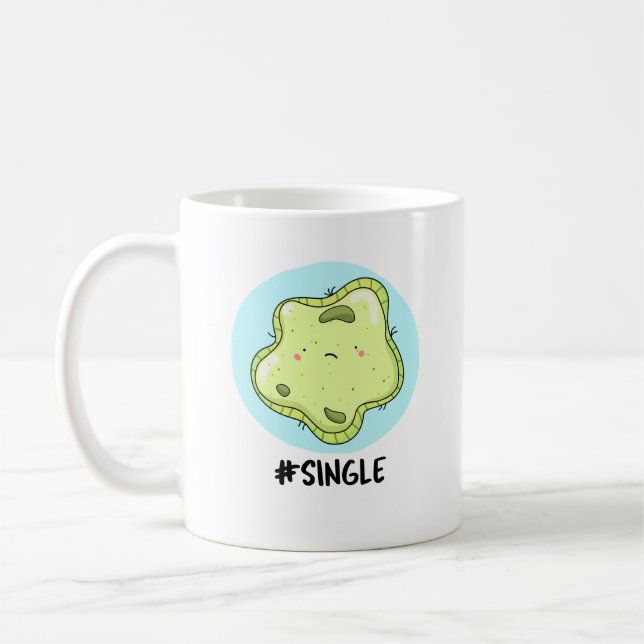 Mug #Single Funny Solo Cell Biology Pun (Gauche)