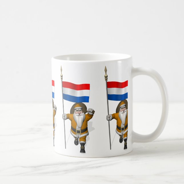 Mug Sinterklaas Avec Ensigne De Pays-Bas (Droite)