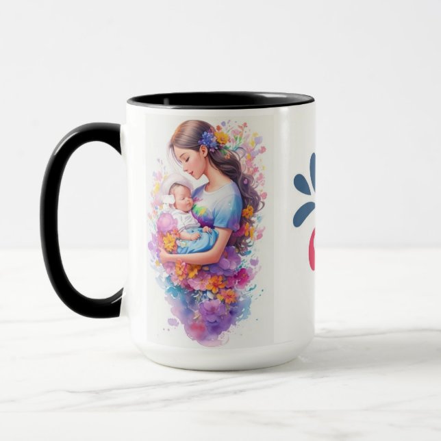 Mug "Sip Love, Warmth, and Gratitude : Happy Mother's  (Gauche)