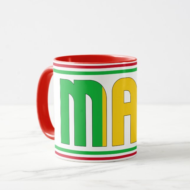 Mug Sippin' avec Mali Patriotic Coffee (Devant gauche)