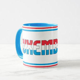 Mug "Sippin' with Luxembourg" Café patriotique