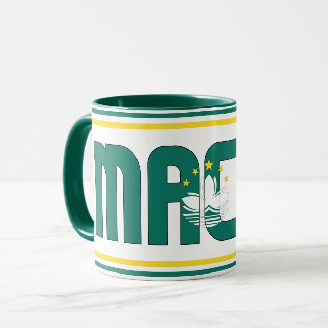 Mug "Sippin' with Macau" Café patriotique (Devant gauche)