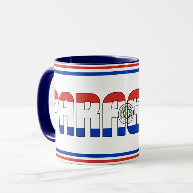 Mug "Sippin' with Paraguay" Café patriotique (Devant gauche)