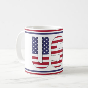 Mug "Sippin' with United States" Patriotique