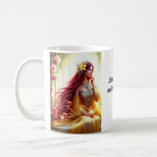 Mug Sips de dévotion : Une coupe pleine de coeur (Gauche)