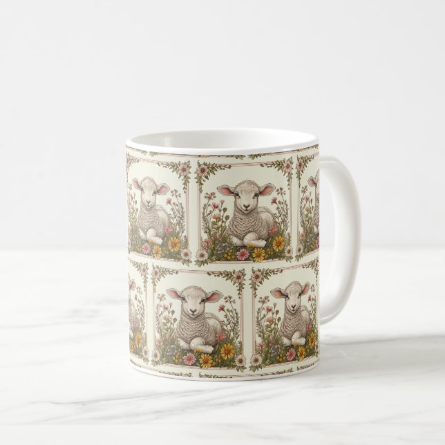Mug Sips de Pâques : Bouges de Pâques Embellisées d'ag (Devant droit)
