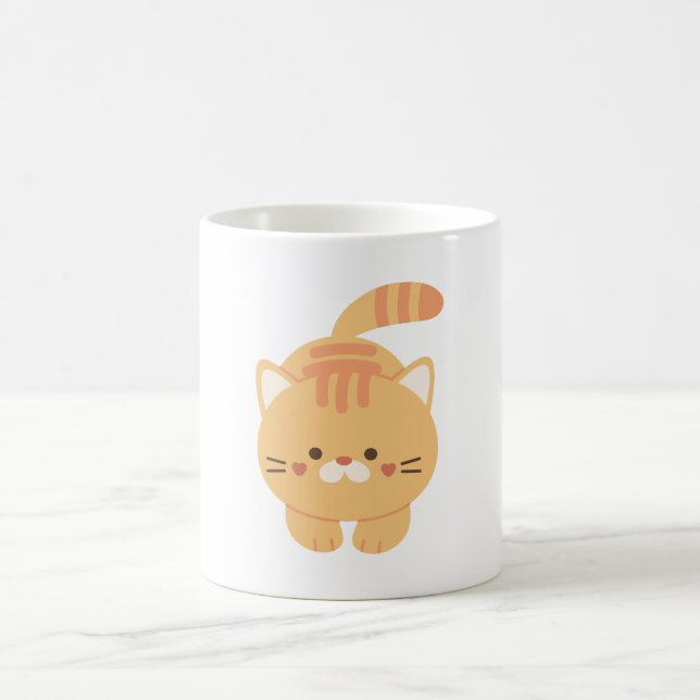 Mug ☕ 🐾 Sips & Stickers - Chat Purr-fect (Centre)