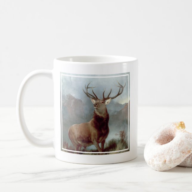 Mug Sir Edwin Landseer | Monarque du Glen, 1851 (Avec donut)