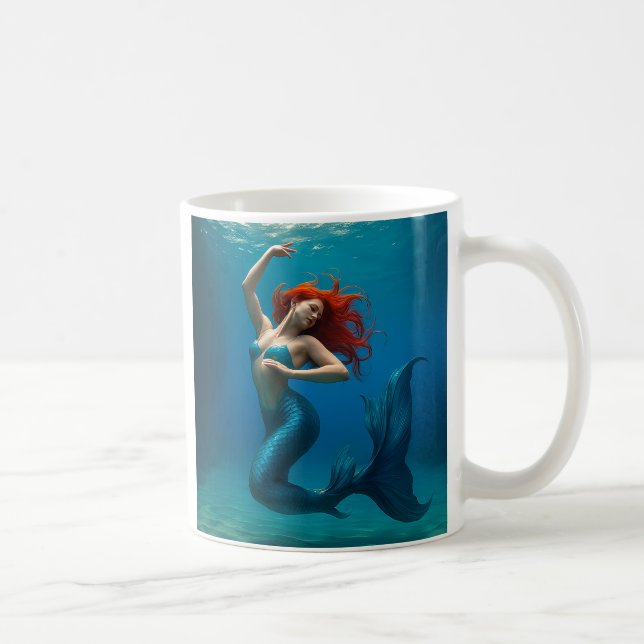 Mug Sirène balai aquatique (Droite)