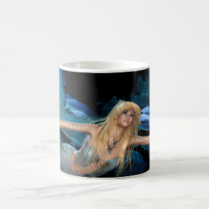 Mug Sirène bleu océan
